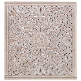 Retablo decorativo Alexandra House Living Natural Madera 6 x 94 x 95 cm