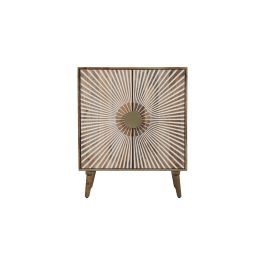 Aparador Home ESPRIT Blanco Dorado Natural Madera 80 x 45 x 97 cm Aparador Home ESPRIT Blanco Dorado Natural Madera 80 x 45 x 97 cm