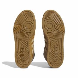 Zapatillas Casual Hombre Adidas Hoops 3.0 Mid Wtr Dorado