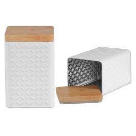 Bote de metal para cocina Diamond 10.7x16.1 cm - Inde (12 Unidades) Bote de metal para cocina Diamond 10.7x16.1 cm - Inde (12 Unidades)