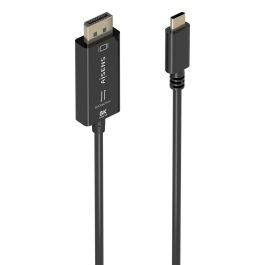 AISENS - CABLE CONVERSOR BIDIRECCIONAL USB-C A DISPLAYPORT 8K@60HZ, USB-C/M-DP/M, NEGRO, 1.8M Precio: 11.49999972. SKU: B1E768HM6N