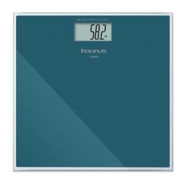 BÁSCULA DE BAÑO TAURUS LISBOA - CAPACIDAD 180KG - PRECISIÓN 100G - AUTOAPAGADO - DISEÑO ULTRA PLANO - PANTALLA DIGITAL FÁCIL LECTURA