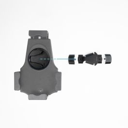 TooQ Soporte Antirrobo de Mesa/Pared para Smartphone/Tablet TQTDS0812 Negro