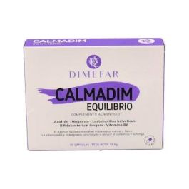 Calmadim Equilibrio con Magnesio, Vitamina B6, Azafrán y Probióticos para el Bienestar Mental y Reducir el Cansancio, 30 Cápsulas Precio: 14.6899995. SKU: B17SFGAY8S