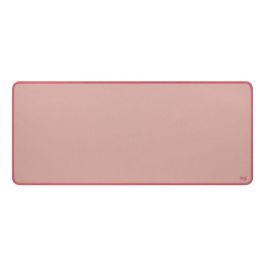 Logitech Alfombrilla de Escritorio Studio Series Antideslizante y Resistente a Derrames, Dark Rose
