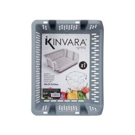 Verdulero Apilable Gris Kinvara 30x13.5x38.7 cm - Polipropileno (24 Unidades) Verdulero Apilable Gris Kinvara 30x13.5x38.7 cm - Polipropileno (24 Unidades)