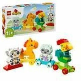 LEGO 10412 DUPLO Mi Primer Tren de Animales, Juguete con Ruedas para Niños, Animales Creativos para Construir Precio: 33.88999944. SKU: B1BAF28H5M