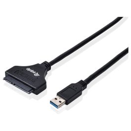 EQUIP Adaptador USB 3.0 a SATA, Negro, 5 Gbit/s, 0.50m sw Precio: 43.49999973. SKU: S7807173