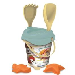 Paw Patrol Cubo Playa Castillo con Cedazo, Pala, Rastrillo y Moldes. 18 cm Precio: 5.50000055. SKU: B13D4YNCZ7