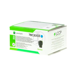 Lexmark 78C2UCE Toner Cian Extra Alto Rendimiento 7000 Páginas Original Precio: 149.78999948. SKU: B1FCYTVRNN