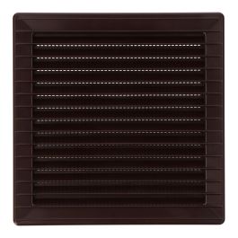 Rejilla ventilación cuadrada empotrable con mosquitera 140 x 140mm abs marrón Precio: 2.98999954. SKU: B1ESMXCJTG