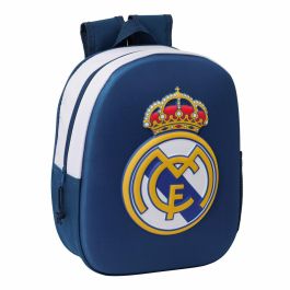 Safta Mochila Guardería 3D Real Madrid 3D 27x33x10 cm Precio: 10.58999986. SKU: B189VPB68N
