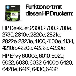 HP 305XL Cartucho de Tinta Original Tri-color de Alto Rendimiento Precio: 30.89000046. SKU: S7134430