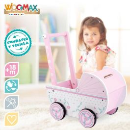 Carrito para Muñecas Woomax Rosa 39 x 46 x 26,5 cm