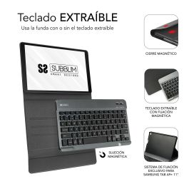 SUBBLIM KeyTab Pro BT Samsung Tab A9+ 11 SUBBLIM KeyTab Pro BT Samsung Tab A9+ 11