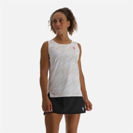 Camiseta para Mujer sin Mangas Macron Start Cb Blanco Pádel S