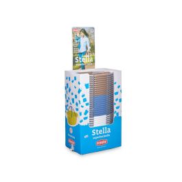 Stefanplast Cesta Oval de Plástico 25L con Asas, Surtido 59x38x23 cm (Set de 30)