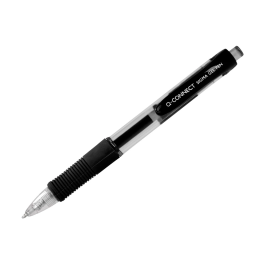 Q-connect Bolígrafo Sigma Retráctil Tinta Gel Negro 0.5 mm