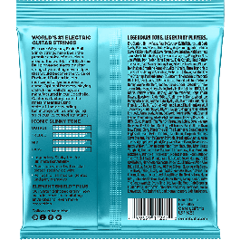 ERNIEBALL 8.5-40 Cuerdas Eléctricas Mighty Slinky Tripack (3) Calibres .0085, .011, .015, .022w, .030, .040