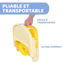 Chicco Silla Elevadora Portátil Pocket Snack - Asiento Compacto para Niños en la Mesa Familiar