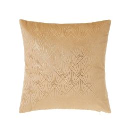 Cojín SUNRAY Beige Dorado Impreso Terciopelo 45 x 8 x 45 cm Precio: 10.50000006. SKU: B183KN5T6G