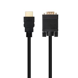 NANO CABLE Cable Conversor HDMI a VGA 1.8m 1920x1200@60Hz Negro