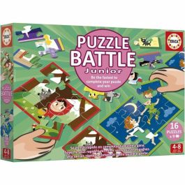Educa AUC1740506784886 Rompecabezas Battle Jr Contes - 16 rompecabezas