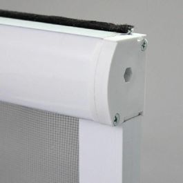 Stor Insect PSIA1214 Mosquitera para Ventana, 125 x 145 cm, Aluminio Lacado Blanco, Ajustable en Ancho y Altura