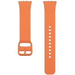 Samsung Correa Deportiva para Galaxy Fit3, Banda Fluoroelastómero Naranja, para Smartwatch, Unisex
