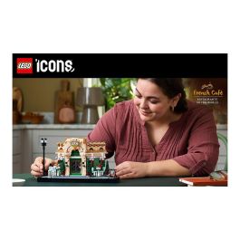 LEGO 10362 Cafetería Francesa: Decoración de Estantería Parisina Set para Adultos
