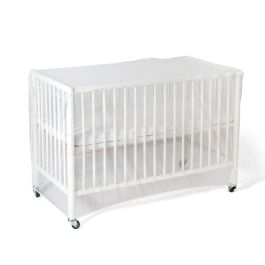 KioKids Mosquitera Blanca Para Cuna Con Cremallera 135x80x65 cm