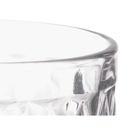 Vaso Diamante Transparente 370 ml Vivalto - Vidrio 8x12.8x8 cm (24 Unidades) Vaso Diamante Transparente 370 ml Vivalto - Vidrio 8x12.8x8 cm (24 Unidades)