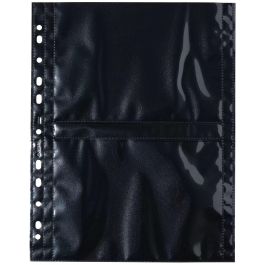 HERMA Fundas para fotos 130 x 180 mm horizontal negro 10 unidades