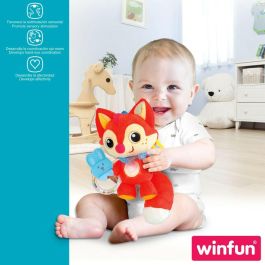 Peluche Sonajero Winfun Zorro 13,5 x 26,5 x 7,5 cm (6 Unidades) Peluche Sonajero Winfun Zorro 13,5 x 26,5 x 7,5 cm (6 Unidades)