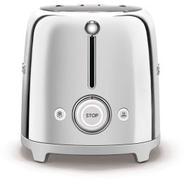 Smeg TSF02SSEU Tostadora 2X4 50's Style Cromo