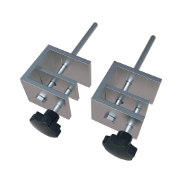 Nobo Abrazadera Premium Plus para Pantalla Separadora Sobremesa Pack 2 Unidades