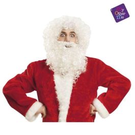 Peluca y barba papá noel adulto 195 g Peluca y barba papá noel adulto 195 g
