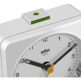 Braun BC 03 W Quarzwecker analog wei