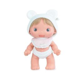 Muñeca piu en estuche cuerpo y extremidades de vinilo 25 cm