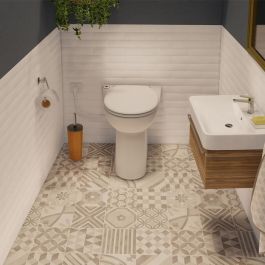 SFA C43STD Inodoro con molinillo integrado SANICOMPACT 43 ECO+
