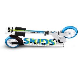Stamp Patinete Plegable Ruedas PU 145mm Rodamientos ABEC 5 Altura Ajustable Freno Trasero Placa Aluminio Antideslizante Carga Máx. 100 kg Stamp Patinete Plegable Ruedas PU 145mm Rodamientos ABEC 5 Altura Ajustable Freno Trasero Placa Aluminio Antideslizante Carga Máx. 100 kg