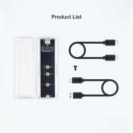 TooQ TQE-2200 Caja Externa para SSD M.2 NVMe/NGFF USB 3.2 Gen 2 (10Gbps) Tipo C Transparente con RGB y soporte hasta 2TB TooQ TQE-2200 Caja Externa para SSD M.2 NVMe/NGFF USB 3.2 Gen 2 (10Gbps) Tipo C Transparente con RGB y soporte hasta 2TB