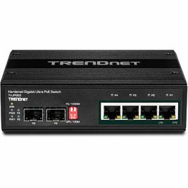 Switch Trendnet TI-UPG62 RJ-45 SFP Negro Switch Trendnet TI-UPG62 RJ-45 SFP Negro