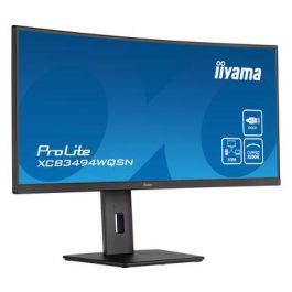 Pantalla de PC curva - IIYAMA XCB3494WQSN -B5 - 34 UWQHD - VA DAL - 0.4 MS - 120Hz - HDMI / Displayport / USB / KVM / Docking USB -C -