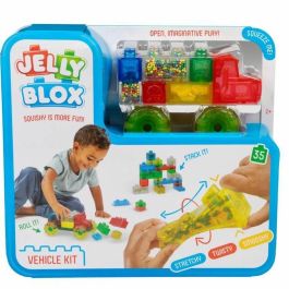 Goliath Jelly Blox Vroom Truck Kit Bloques de Construcción Blandos para Niños de 2 Años GOL8720077316942