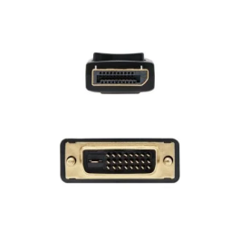 NANOCABLE CABLE CONVERSOR DISPLAYPORT/M A DVI/M, NEGRO 2.0 M