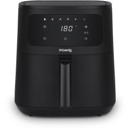 Hkoenig HKO1726498446926 Freidora sin aceite FRY840, 4 L de capacidad, 6 programas de cocción, 1300 W Hkoenig HKO1726498446926 Freidora sin aceite FRY840, 4 L de capacidad, 6 programas de cocción, 1300 W