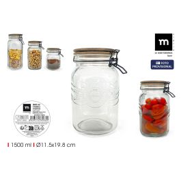 La Mediterranea Tarro de Vidrio con Tapa de Acacia 1500 ml (12 Unidades) La Mediterranea Tarro de Vidrio con Tapa de Acacia 1500 ml (12 Unidades) Precio: 38.78999971. SKU: B15NNLSHGR
