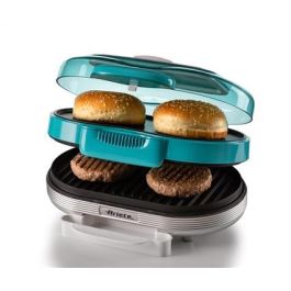 Ariete 205/01 Máquina de Hamburguesas Party Time Azul