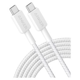 Anker 322 Cable USB-C a USB-C 3 m - Blanco, 60 W PD, Conector Macho, Plug & Play, Modelo A81F7G21 Precio: 43.79000043. SKU: B17HJ2BZE8
